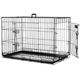 Flamingo Ebo Black - metalowa klatka dla psa,  L: 56x92x64cm