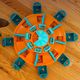 Nina Ottosson Tower of Treats Level 4 - gra dla psa, zabawka edukacyjna, poziom 4