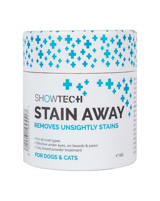 Show Tech Stain Away 60g - puder wybielający na przebarwienia i zacieki, dla psa i kota