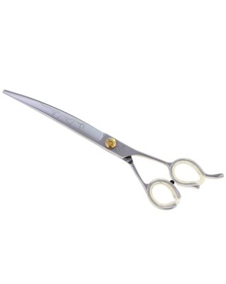 P&W Umberto Lehmann Curved Scissors 8" - profesjonalne nożyczki groomerskie gięte, stworzone we współpracy ze światowej sławy groomerem i sędzią kynologicznym