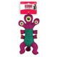 KONG Woozles Pink M 24cm - mocna zabawka dla psa, różowy kosmita z piszczałkami