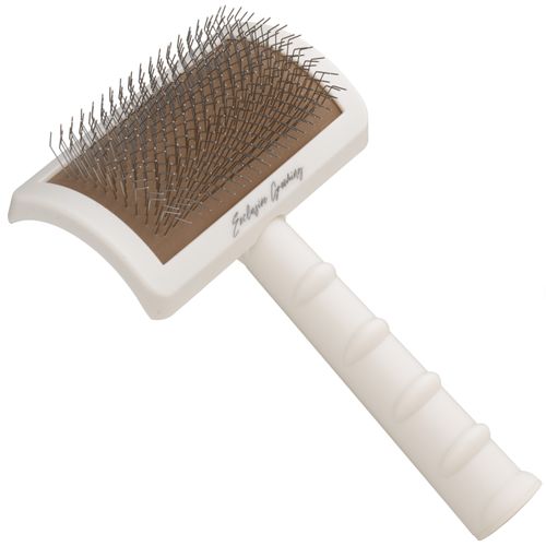 Blovi Exclusive Grooming Slicker Brush - szczotka pudlówka z długimi pinami 18mm, kaszmirowa