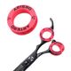 Artero Marte Silicone Insert - silikonowy ring do nożyczek, czerwony