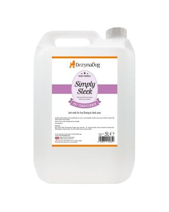 DezynaDog Magic Formula Simply Sleek Conditioner - nawilżająca odżywka dla ras psów z średnim i długim włosem, koncentrat 1:10 - 5L