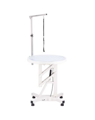 Blovi Luce Air Lift Led Grooming Table - stół groomerski z podświetlanym i obrotowym blatem 60cm, podnośnik pneumatyczny