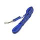 Julius K9 Color & Gray Supergrip Leash With Handle Blue - smycz treningowa z uchwytem, niebieska, antypoślizgowa