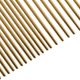 So Posh Metal Comb Petite 15,5cm - metalowy grzebień groomerski, złoty, mieszane piny 50/50