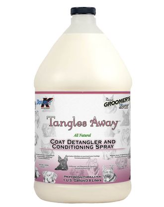 Double K Tangles Away - spray ułatwiający rozczesywanie kołtunów u psa, kota, konia - 3,8L