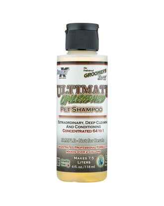 Double K Ultimate Unleashed Shampoo - głęboko oczyszczający szampon dla psów i kotów, koncentrat 1:64 