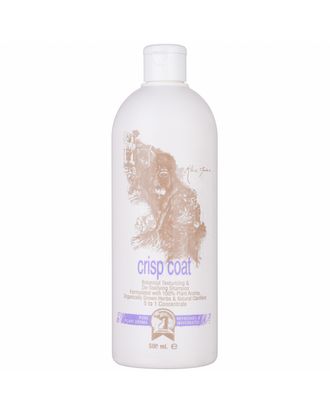 1 All Systems Crisp Coat Botanical Shampoo - szampon dla psów szorstkowłosych i krótkowłosych - 500ml