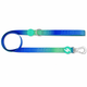 Dashi Lumix Borealis Leash 120cm - miejska smycz taśmowa dla psa, niebiesko-zielona