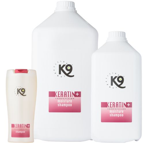 K9 Keratin+ Moisture Shampoo - szampon nawilżający z dodatkiem keratyny, koncentrat 1:20
