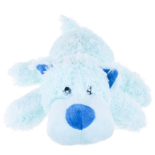 KONG Cozie Pastels Dog M 22cm - wytrzymały pluszak dla psa, pies z piszczałką