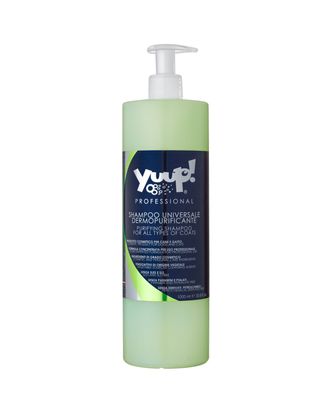 Yuup! Professional Purifying Shampoo - uniwersalny szampon oczyszczający do każdego typu szaty psa i kota, koncentrat 1:20 - Pojemność: 1L