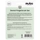 Mubo Dental Fingerbrush Set - nakładki na palec do czyszczenia zębów psa, zestaw 2 szt.