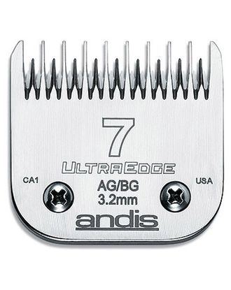 Ostrze degażowe Andis UltraEdge nr 7 do skracania sierści na długość 3,2mm. Wykonane z wysokiej jakości stali. Idealnie się nadaje do strzyżenia sierści kręconej, grubej, wełnistej.