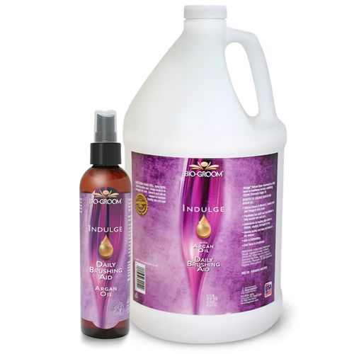 Bio-Groom Indulge Sulfate-Free - nawilżająca odżywka w sprayu z olejkiem arganowym, ułatwiająca rozczesywanie sierści