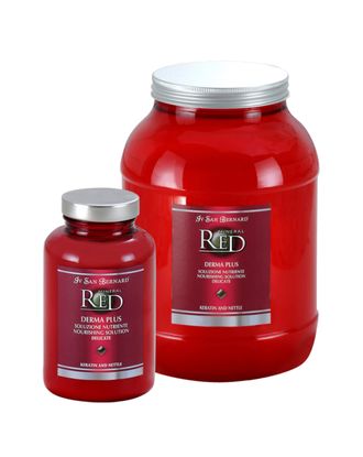 Iv San Bernard Mineral Red Derma Plus - odżywka z keratyną do każdego typu szaty