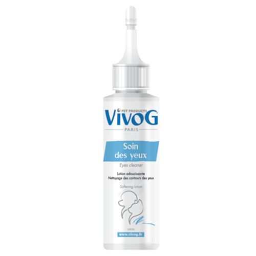 Vivog Soin Des Yeux 120ml - płyn do czyszczenia oczu dla psa i kota
