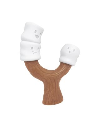 Nylabone Extreme Chew Marshmallow Stick - twardy gryzak dla psa, pianki marshmallow na patyku o zapachu pianki z masłem orzechowym