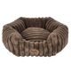 Biglo Cobe Hexagon Dark Brown - eleganckie i mięciutkie legowisko dla psa i kota, ciemny brąz