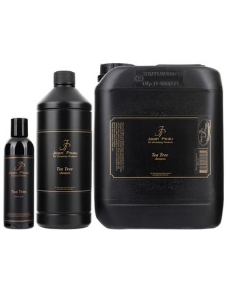 Jean Peau Tea Tree Shampoo - hypoalergiczny szampon z olejkiem z drzewa herbacianego, kojący i dezynfekujący skórę zwierząt, koncentrat 1:4