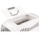 Flamingo Transport Cage Globe Grey S - transporter dla kota, małego psa, do 4,5 kg