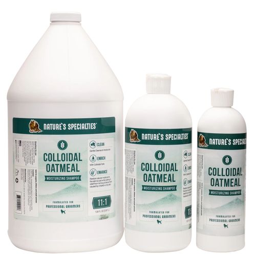Nature's Specialties Colloidal Oatmeal Shampoo - nawilżający szampon dla psa i kota, z owsem koloidalnym, koncentrat 1:11