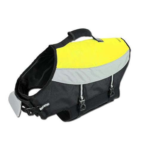 Alcott Water Adventure Jacket Neon Yellow - kamizelka dla psa do pływania, kapok, neonowo żółta
