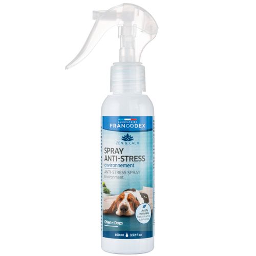 Francodex Anti-Stress Enviroment Dog Spray 100ml - spray antystresowy dla psów, do stosowania w pomieszczeniach