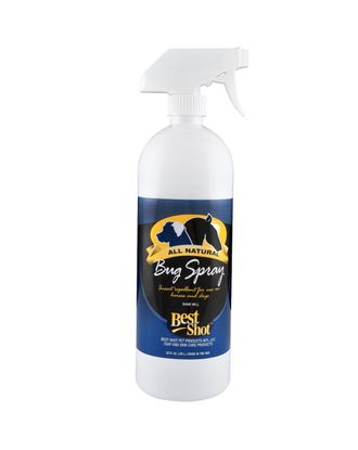 Best Shot Bug Spray - naturalny preparat z citronellą odstraszający owady, dla psów, koni - Pojemność: 946ml