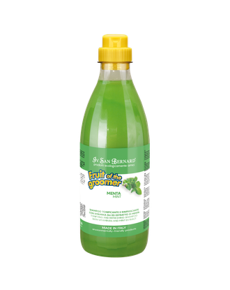 Iv San Bernard Fruit of the Groomer Menta Shampoo - odświeżający szampon miętowy, do każdego typu sierści psa i kota, koncentrat 1:3 - 1L