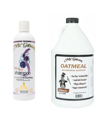Mr Groom Oatmeal Shampoo - hypoalergiczny szampon owsiany do podrażnionej skóry psa i kota, koncentrat 1:8