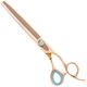 Kenchii Rose Blenders 7,5" - degażówki groomerskie w kolorze rose gold, 54 ząbki z mikroszlifem