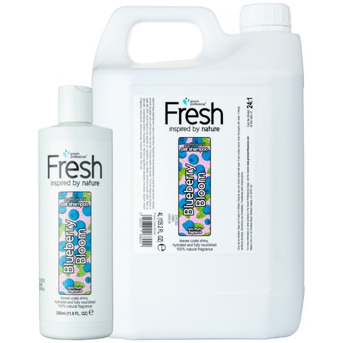 Groom Professional Fresh Blueberry Bloom Shampoo - szampon detoksykujący dla psa, koncentrat 1:24
