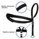 PetSafe Easy Walk Headcollar Black - kantar dla psa, obroża uzdowa i smycz