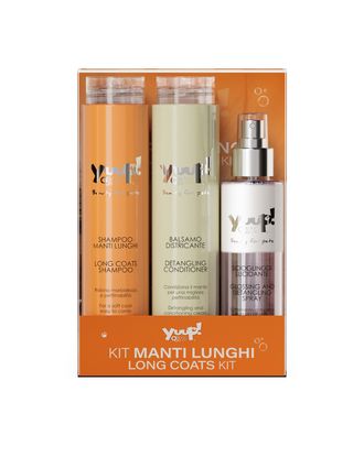 Yuup! Long Coats Set - zestaw do pielęgnacji długowłosych psów i kotów