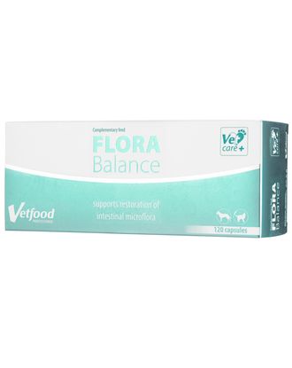 Vetfood Flora Balance - preparat wspierający pracę przewodu pokarmowego, dla psa i kota
