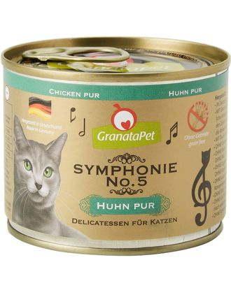 GranataPet Symphonie No.5 - wysokomięsna karma dla kota, kurczak