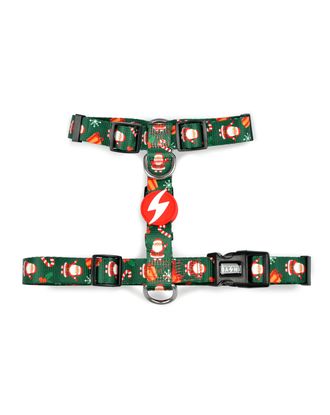 Dashi Noel Back Harness - świąteczne szelki dla psa, ze Świętym Mikołajem
