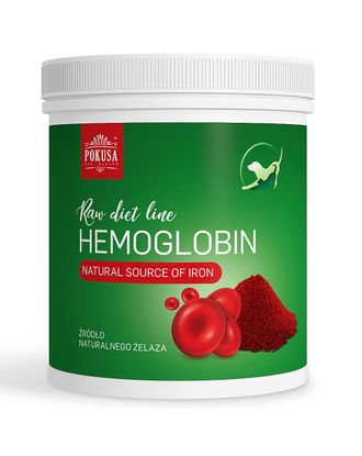 Pokusa RawDietLine Hemoglobin - preparat uzupełniający niedobory żelaza u psów i kotów - 200g