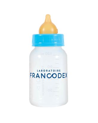 Francodex butelka do karmienia szczeniąt i kociąt 120ml. Zestaw z dwoma smoczkami.