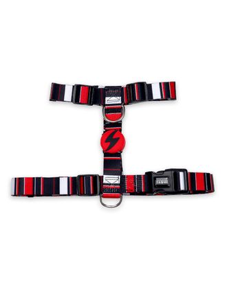 Dashi Slide Back Harness - szelki guard dla psa, pasiasty wzór