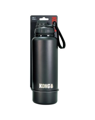 KONG Duo Drinker 910ml - 2w1 butelka z miską dla psa, dla aktywnego duetu