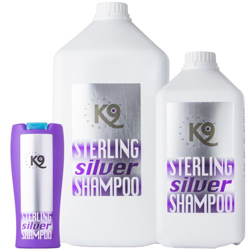 K9 Horse Sterling Silver Shampoo - szampon rozjaśniający dla koni, do każdego koloru sierści - 300ml