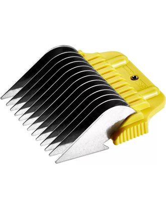 Heiniger Wide W-Snap-On Stainless Steel Comb - nasadki dystansowe ze stali nierdzewnej do szerokich ostrzy Snap-On - 16mm