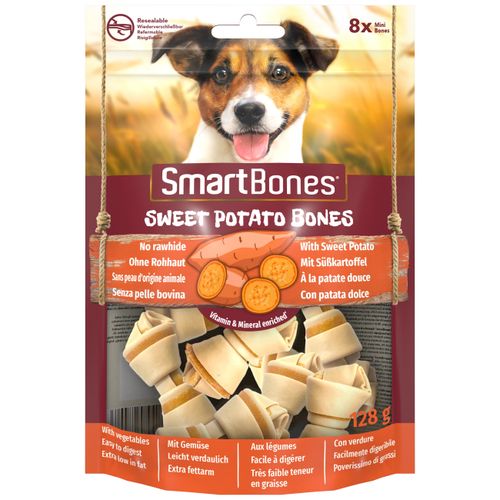 SmartBones Sewwt Potato Bones Mini 8szt.