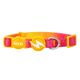 Dashi Lumix Solar Cat Collar - obroża dla kota, różowo-żółta
