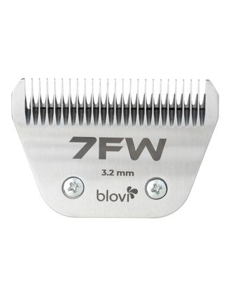 Blovi Prime Line Blade nr 7FW - szerokie stalowe ostrze do maszynki dla psa, Snap-On, 3,2mm