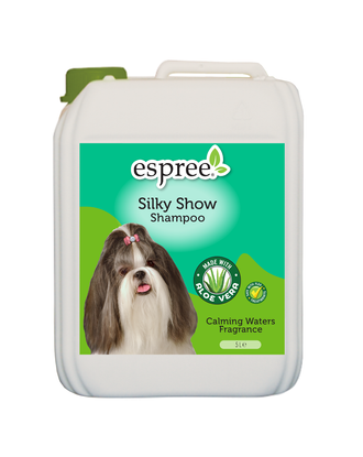 Espree Silky Show Shampoo - szampon dla psa długowłosego, z proteinami jedwabiu - 5L
